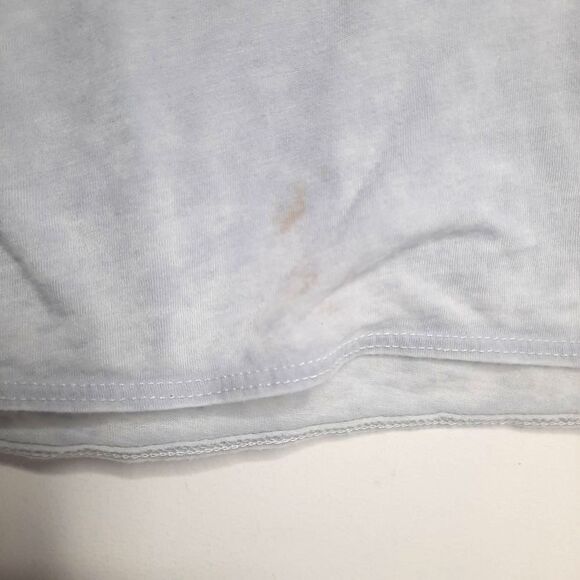 CHASER Love and Rock-N-Roll Tee in Cloud Size Medium NWOT Lightly Flawed - Picture 7 of 7